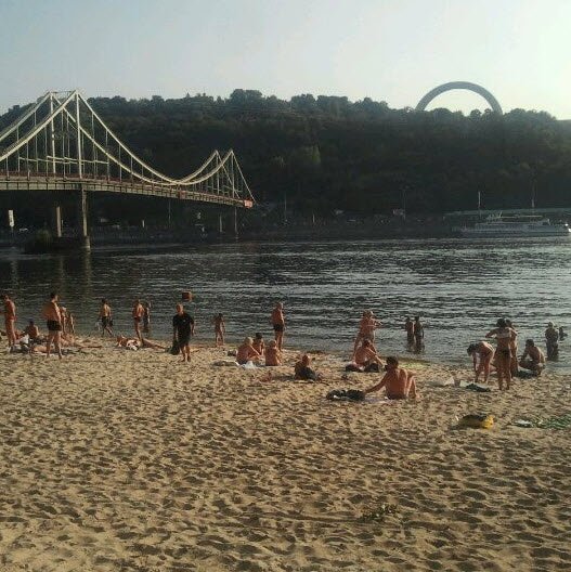 Trukhaniv Island, Kyiv, Ukraine